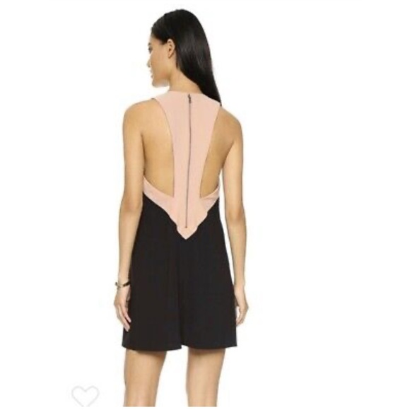 NWT Alice and Olivia Maya Color block Trapeze Dress XS - Picture 2 of 5